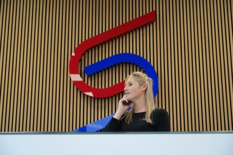 Kundenservice am Empfang