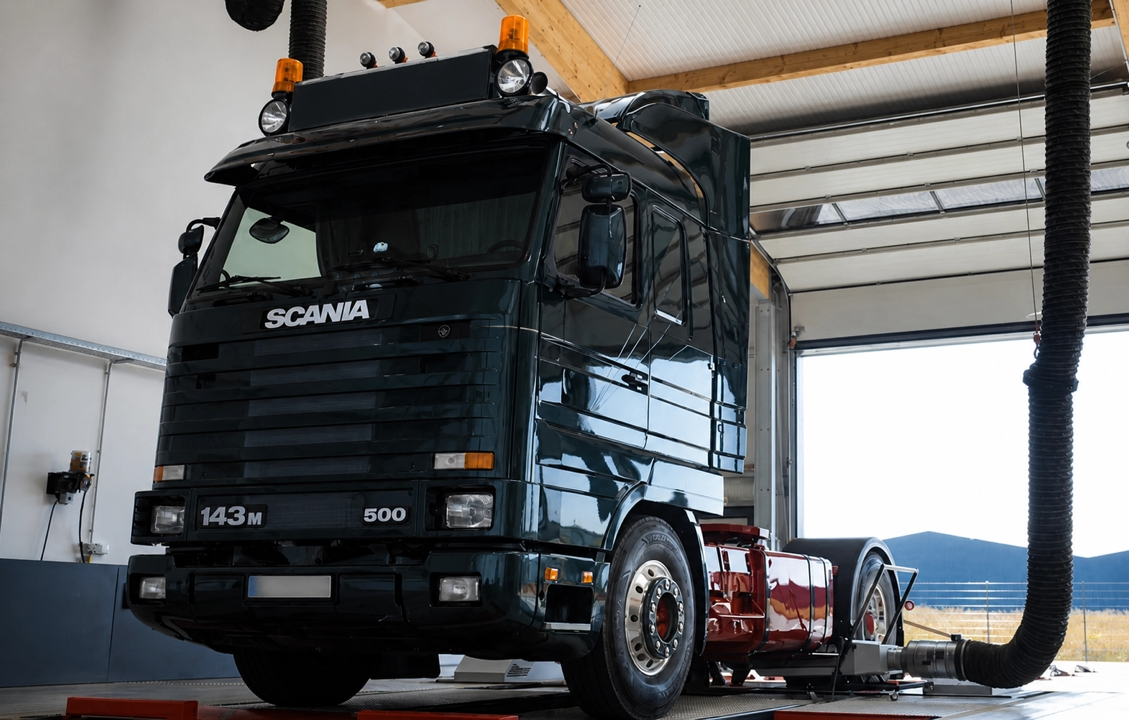 Scania 143 400: PGRT 1. Generation bei Schaknat Elektronik