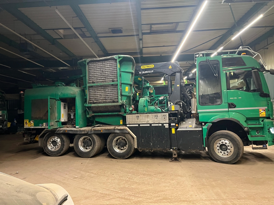 Scania Feldhäcksler, Chiptuning bei Schaknat Elektronik