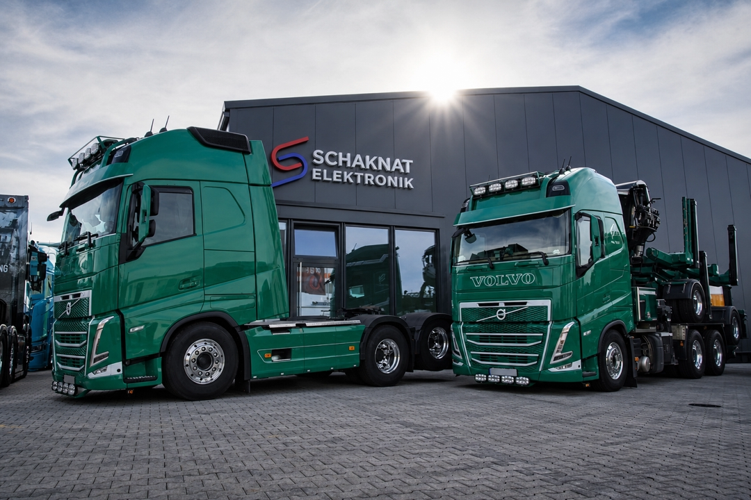 Volvo FH grün, Johe Transporte, Schaknat Chiptuning