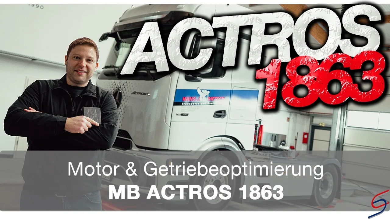 Mercedes Actros 1863 : optimisation moteur 2026